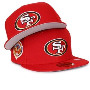 New Era 9FIFTY San Francisco 49ers Fitted Hat Pro Bowl Side Patch Size OS NWT